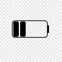 recharging, charging, power, portable icon svg