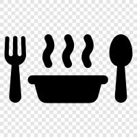 Recipes, Cooking, Dining Out, Restaurants icon svg