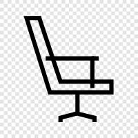 recliner, leather, comfortable, relax icon svg