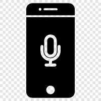 Record Phone, Record Phone App, Record Video, Record Audio icon svg