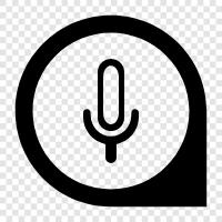 recording, audio, podcast, voice icon svg