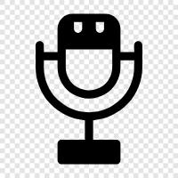 Recording, Audio, Devices, Microphone icon svg