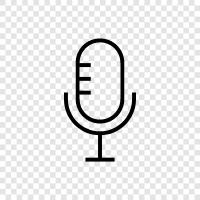 recording, audio, audio recorder, podcast icon svg