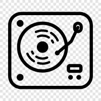 records, 78 rpm, old records, collectors icon svg