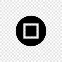 rectangular button, round button, clickable button, action button icon svg