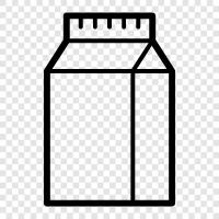 recyclable, compostable, sustainable, milk carton icon svg