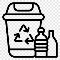 Recycling, Abfall, Müll, Deponie symbol