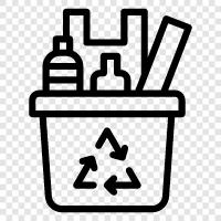 Recycling, Müll symbol