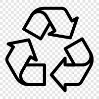 recycle, recycling, dumpster, garbage icon svg