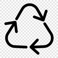 recycle, recycling, garbage, pollution icon svg