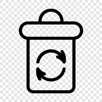 recycle, recycling, plastic, bag icon svg