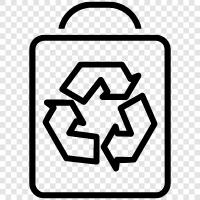 Recycling, Müll, Deponie, Abfall symbol