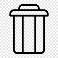 recycle, waste bin, garbage bin, clean up icon svg