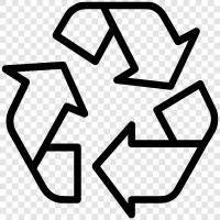 Recycling, Müll symbol