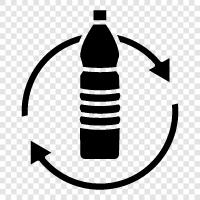 recycle plastic, recycling, plastic bottle, reuse icon svg