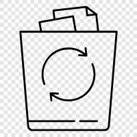 recycle, recycling, waste, garbage icon svg