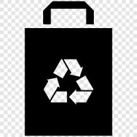 Recycling Bag icon svg