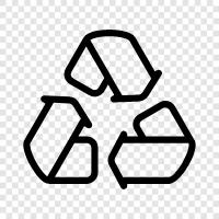 recycling, waste, rubbish, garbage icon svg