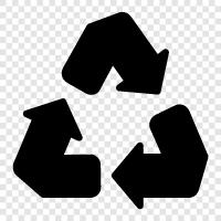 recycling, paper, cardboard, plastic icon svg