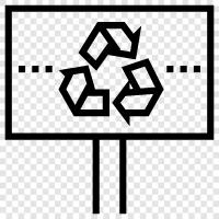recycling, waste, garbage, litter icon svg