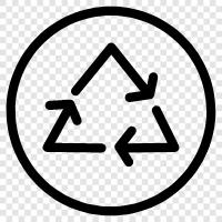 recycling, waste, garbage, garbage collection icon svg