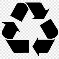 recycling, garbage, waste, composting icon svg