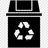 recycling, garbage, garbage disposal, hauler icon svg