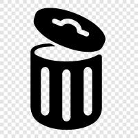 recycling, garbage, dump, pickup icon svg