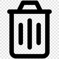 Recycling, Container, Abfall, Müll symbol