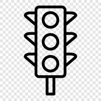 red light, yellow light, green light, stop sign icon svg