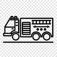 red, engine, truck, toy icon svg