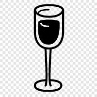 red wine, white wine, sparkling wine, merlot icon svg