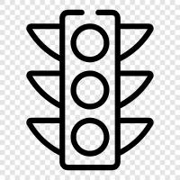 red, stop, yellow, Traffic Light icon svg