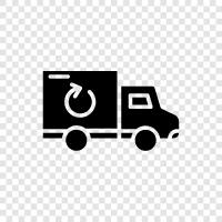 redelivery service, delivery, courier, mail icon svg