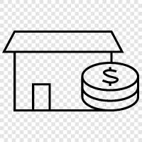 refinance, mortgage, rates, mortgage company icon svg