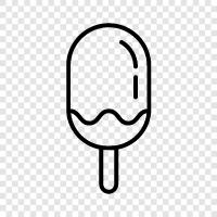 Refreshing, Cool, Dry ice, Popsicle icon svg