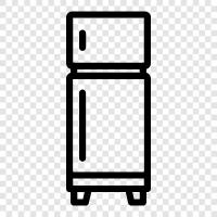 refrigerator, freezer, air conditioner, sideby-side icon svg