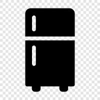 refrigerator, fridge, freezer, coolers icon svg