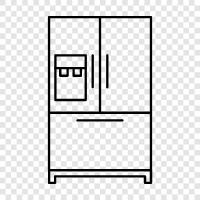 refrigerator, freezer, air conditioner, coolers icon svg