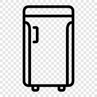 Refrigerator, Icebox, Freezer, Fridge icon svg