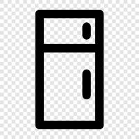 refrigerator, refrigerators, frigidaire, Kelvinator icon svg