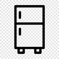 refrigerator, freezer, coolers, air conditioners icon svg