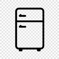 Refrigerator, Freezer, Ice Maker, Oven icon svg