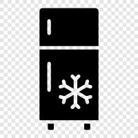 Refrigerator, Freezer, Cooler, Fridge icon svg