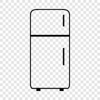 refrigerator, frigidaire, frigidaire refrigerator, Samsung icon svg