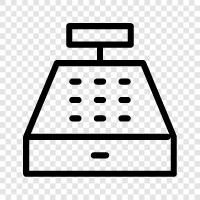 Register, Registriermaschine, Kassensoftware, Registerscanner symbol