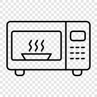 reheat food, microwave popcorn, microwave oven recipes, microwave oven cleaning icon svg