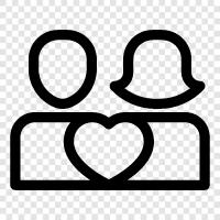 relationship, love, married, husband icon svg