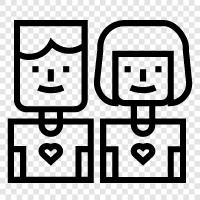 relationship, spouse, husband, wife icon svg