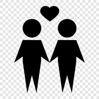 relationship, couplehood, partnership, love icon svg